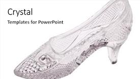  Presentation with slipper - Presentation theme enhanced with grilled chicken with baby carrot and vegetables salad background and a coral colored foreground