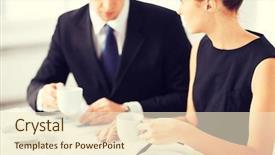  Presentation with contract and law - Colorful slide set enhanced with woman hand signing contract paper backdrop and a cream colored foreground