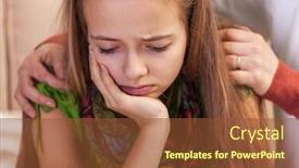  Presentation with psychiatrist - Amazing presentation having woman-hands-of-counselor backdrop and a tawny brown colored foreground