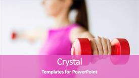  Presentation with recreation - Audience pleasing slide deck consisting of woman hands with light red backdrop and a coral colored foreground