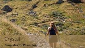  Presentation with mountain hiking - 