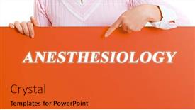  Presentation with poster - PPT theme having woman-holding-a-poster background and a  colored foreground