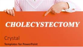  Presentation with poster - Presentation theme with woman-holding-a-poster background and a red colored foreground