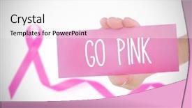  Presentation with car body repairer holding - PPT layouts consisting of woman holding card against pink background and a  colored foreground