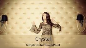  Presentation with woman tied rope sexual - Cool new theme with woman in a luxurious classic backdrop and a  colored foreground