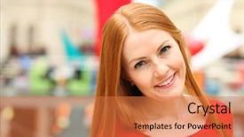  Presentation with sexy santa woman red - Beautiful PPT layouts featuring woman in a red jumper backdrop and a  colored foreground