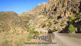  Presentation with abaya - PPT layouts having woman in black abaya is background and a  colored foreground