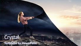  Presentation with turning page - Amazing PPT layouts having woman in casual turning page backdrop and a  colored foreground