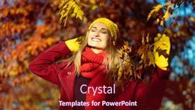  Presentation with lockdown - PPT layouts enhanced with woman-in-ewoman-enjoying background and a wine colored foreground