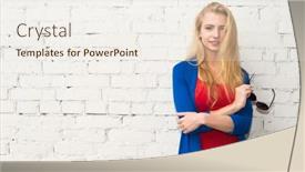  Presentation with white bricks - 