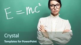  Presentation with ayurveda green - Amazing theme having woman in large glasses green backdrop and a ocean colored foreground