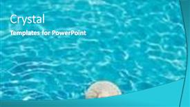  Presentation with luxury resort - Slides with woman-in-luxury-five-stars background and a teal colored foreground