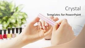  Presentation with nail salon - 