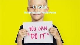  Presentation with vampire - Amazing slide set having woman is shooting into vampire' backdrop and a navy blue colored foreground