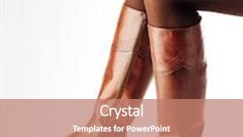  Presentation with brown leather - Amazing PPT layouts having woman legs wearing brown leather high boots white background backdrop and a coral colored foreground