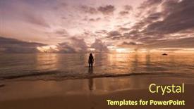  Presentation with tropical beach sunset - 
