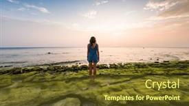  Presentation with tropical beach sunset - 