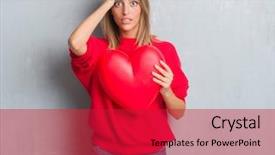  Presentation with open bible over grunge sandstone - Presentation theme enhanced with woman over grunge grey wall background and a crimson colored foreground