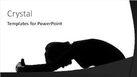  Presentation with posture - Audience pleasing slides consisting of woman-paschimottanasana-yoga-pose-posture backdrop and a white colored foreground