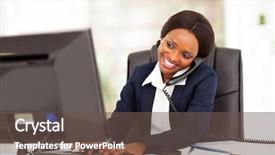  Presentation with breastfeeding and african american - Beautiful slides featuring woman phone - beautiful young african american businesswoman backdrop and a tawny brown colored foreground