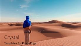  Presentation with turban - Theme featuring woman-posing-with-blue-turban background and a red colored foreground