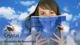  Presentation with fantasy - Presentation consisting of red golden and starry christmas ribbons on white background and a white colored foreground