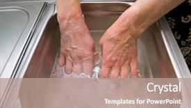  Presentation with heat - Amazing presentation theme having woman receiving heat therapy backdrop and a coral colored foreground