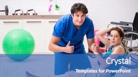  Presentation with traffic accident - PPT layouts consisting of woman recovering after traffic accident background and a  colored foreground