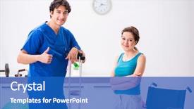  Presentation with traffic accident - PPT theme having woman recovering after traffic accident background and a  colored foreground