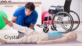  Presentation with traffic accident - Amazing theme having woman recovering after traffic accident backdrop and a lemonade colored foreground