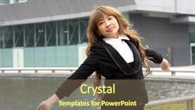  Presentation with freedom - Beautiful slide deck featuring close up of businessman with helmet in hand and graphs at background backdrop and a gray colored foreground