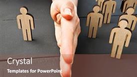  Presentation with wooden - PPT theme having woman-s-hand-separates-one background and a tawny brown colored foreground