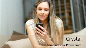  Presentation with text message - Theme featuring scared bearded business man in protective helmet screaming and looking away over white background background and a light gray colored foreground