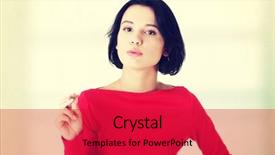  Presentation with electronic - Amazing theme having woman smoking electronic cigarette -ecigarette backdrop and a red colored foreground