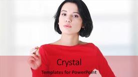  Presentation with smoking - Slide set having woman smoking electronic cigarette ecigarette background and a red colored foreground