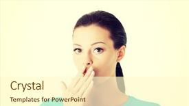  Presentation with livre electronic - Audience pleasing slide deck consisting of woman smoking electronic cigarette ecigarette backdrop and a cream colored foreground