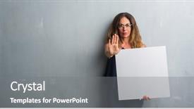  Presentation with open bible over grunge sandstone - PPT theme enhanced with woman standing over grey grunge background and a  colored foreground