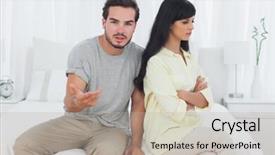  Presentation with kyc button representing know - Amazing slide deck having tourism planning and equipment needed backdrop and a coral colored foreground