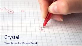  Presentation with drugs alcohol test - Amazing PPT theme having woman teacher marking a test backdrop and a  colored foreground