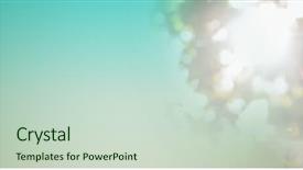  Presentation with sun - Slide deck consisting of woman texting outside in sun background and a  colored foreground