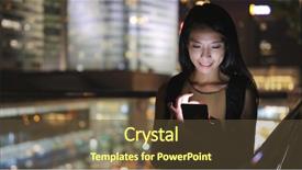  Presentation with hong kon - PPT theme consisting of woman travel in hong kong background and a  colored foreground