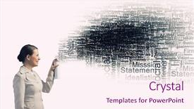  Presentation with spray paint - Beautiful presentation featuring woman use paint spray backdrop and a pink colored foreground