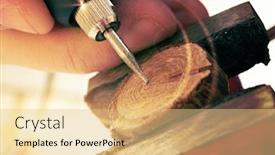  Presentation with speed - Slide deck having woman-using-a-high-speed background and a lemonade colored foreground