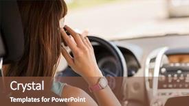  Presentation with transportation - Audience pleasing slide set consisting of notebook and motion blur hands isolated on white background backdrop and a coral colored foreground