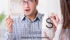  Presentation with evaluation - Cool new presentation theme with woman-visiting-jeweler-for-jewelery backdrop and a light blue colored foreground