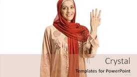  Presentation with hijab - 