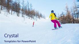  Presentation with lawyer client meeting wearing mask - Beautiful PPT layouts featuring woman wearing helmet and mask backdrop and a  colored foreground