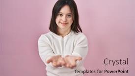  Presentation with hands down - 