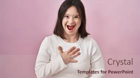  Presentation with hands down - 