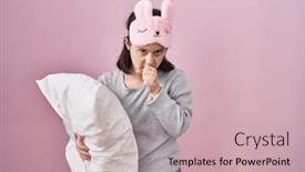  Presentation with down syndrome - Slide deck featuring woman-with-down-syndrome-wearing background and a soft green colored foreground